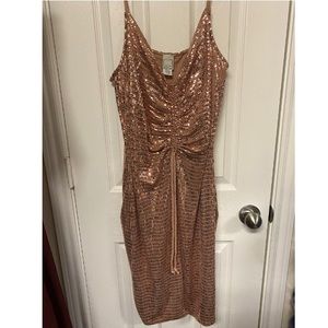 Pink sequin dress 💕